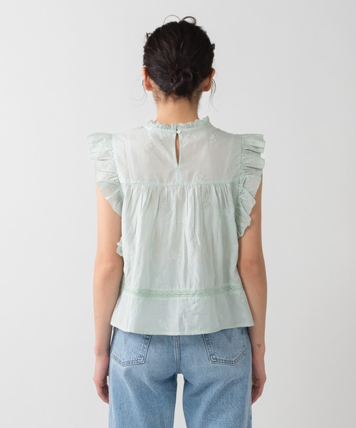 Levi's(リーバイス)の「Levi's/リーバイス ブラウス タンクトップ(シャツ/ブラウス・レディース・グリーン・XS/M/S)」の3枚目の写真