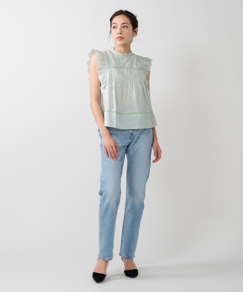 Levi's(リーバイス)の「Levi's/リーバイス ブラウス タンクトップ(シャツ/ブラウス・レディース・グリーン・XS/M/S)」の5枚目の写真
