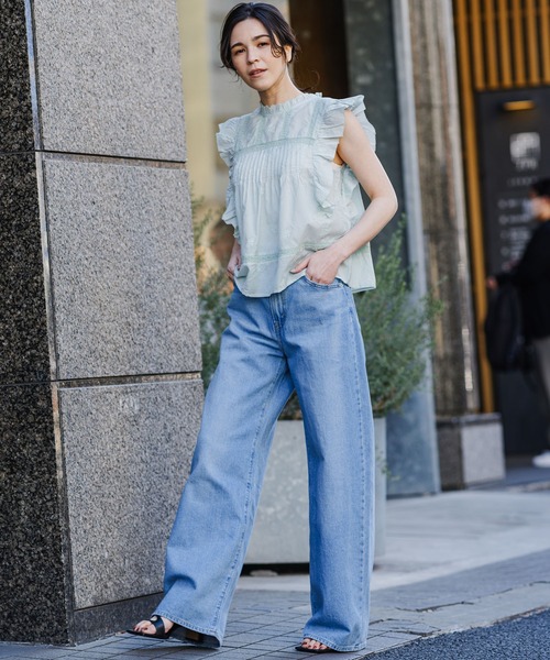 Levi's(リーバイス)の「Levi's/リーバイス ブラウス タンクトップ(シャツ/ブラウス・レディース・グリーン・XS/M/S)」の15枚目の写真