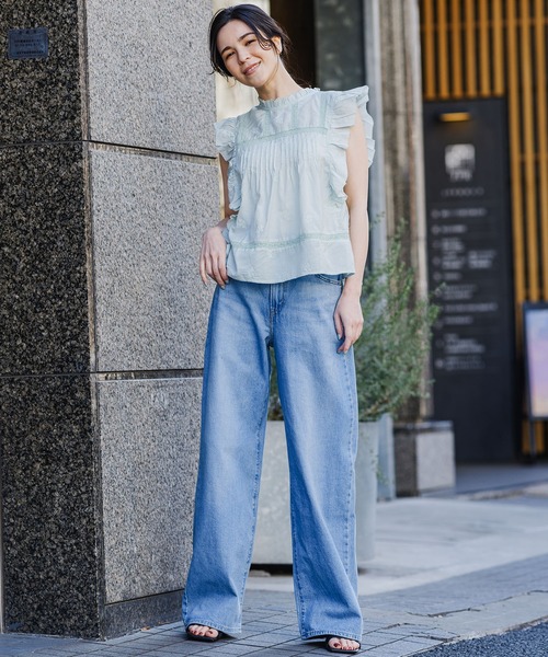 Levi's(リーバイス)の「Levi's/リーバイス ブラウス タンクトップ(シャツ/ブラウス・レディース・グリーン・XS/M/S)」の16枚目の写真