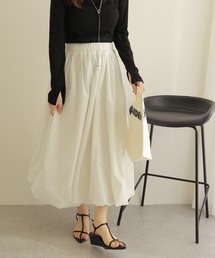 balloon volume long skirt /ギャザー ボリューム バルーン ロング スカート