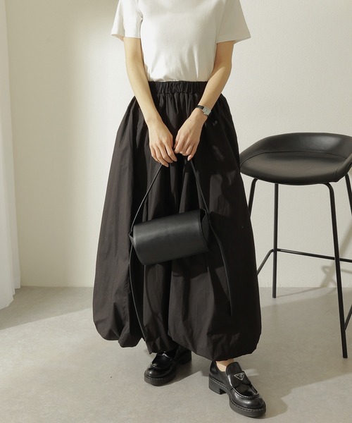 balloon volume long skirt /ギャザー ボリューム バルーン ロング