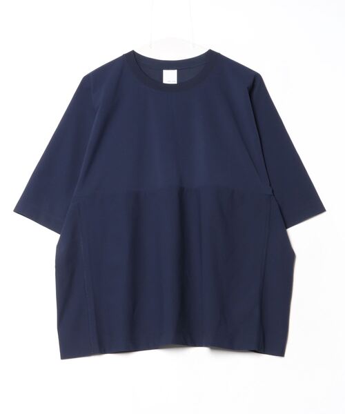 fridge（フリッジ）の「【pre】プレ DOTS AIR JERSEY NEW T OF T（Tシャツ/カットソー・メンズ・ブラック/ネイビー/ブラック系/ホワイト・1/2）」の4枚目の写真