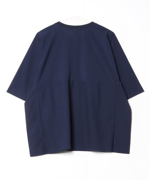 fridge（フリッジ）の「【pre】プレ DOTS AIR JERSEY NEW T OF T（Tシャツ/カットソー・メンズ・ブラック/ネイビー/ブラック系/ホワイト・1/2）」の5枚目の写真