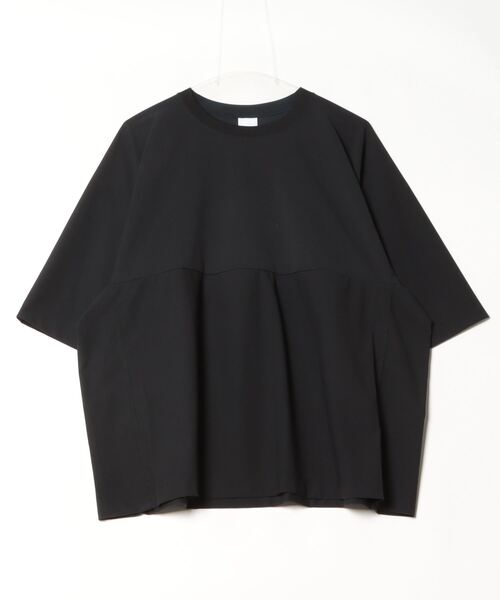 fridge（フリッジ）の「【pre】プレ DOTS AIR JERSEY NEW T OF T（Tシャツ/カットソー・メンズ・ブラック/ネイビー/ブラック系/ホワイト・1/2）」の6枚目の写真