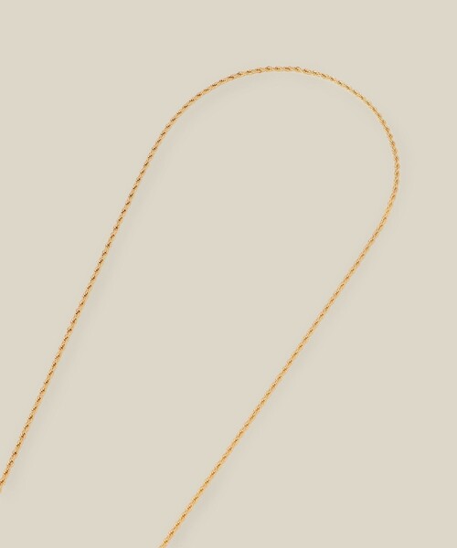 ROPE'（ロペ）の「ロープチェーンラリエット（ネックレス・レディース・ゴールド/シルバー・FREE）」の3枚目の写真