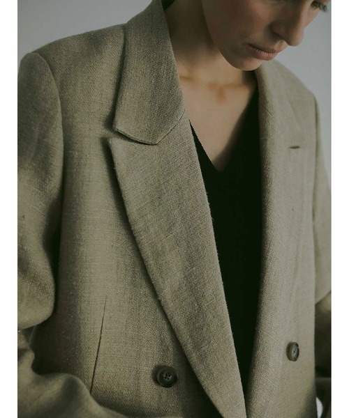HER.（ハー）の「リネンジャケット（テーラードジャケット）」 - WEAR