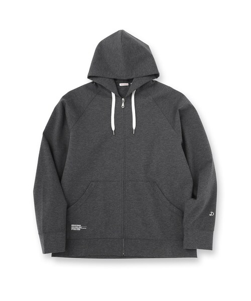 DRESSTERIOR(ドレステリア)の「【セットアップ可】ドライタッチ ハイカウントジップパーカ(パーカー・メンズ・ブラック/カーキ/ダークグレー・90/91/92/94)」の11枚目の写真