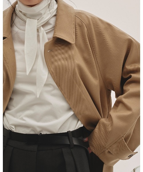 Raglan Twill Coat（ステンカラーコート）｜TODAYFUL（トゥデイフル