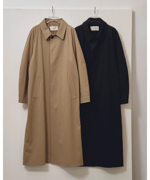 Raglan Twill Coat（ステンカラーコート）｜TODAYFUL（トゥデイフル