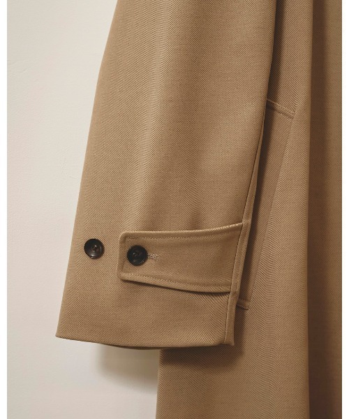TODAYFUL（トゥデイフル）の「Raglan Twill Coat（ステンカラーコート・レディース・ベージュ/チャコールグレー・36inch/38inch）」の18枚目の写真