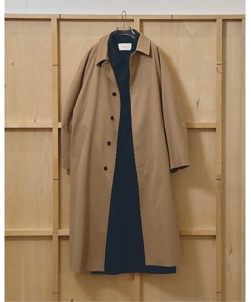 Raglan Twill Coat（ステンカラーコート）｜TODAYFUL（トゥデイフル