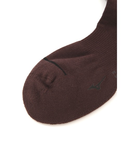 MARGARET HOWELL（マーガレットハウエル）の「PILE SOCKS（ソックス/靴下・レディース・ブラウン・-）」の4枚目の写真