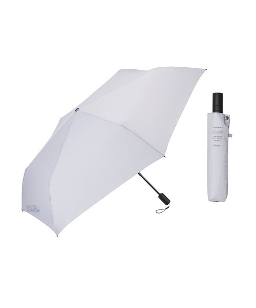 Waterfront（ウォーターフロント）の「カルオート 折 60cm 自動開閉傘 雨傘（折りたたみ傘・メンズ・ブラック/ホワイト/グレー/ブルー/グリーン/ダークネイビー/ベージュ・FREE）」の6枚目の写真