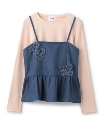 【リンク】花ビスチェ長Tセット