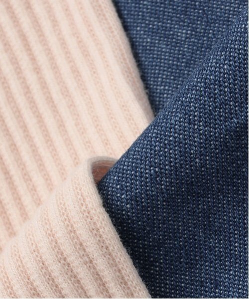 petit main LIEN（プティマインリアン）の「【リンク】花ビスチェ長Tセット（Tシャツ/カットソー・レディース・ブルー/アイボリー・F）」の15枚目の写真