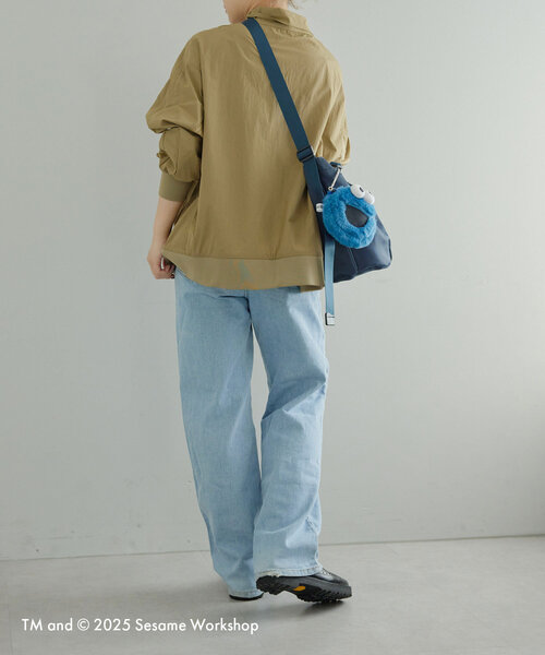 ear PAPILLONNER（イアパピヨネ）の「【SESAME STREET（セサミストリート）】コラボアジャスタートートバッグ（トートバッグ・レディース・カーキ/ネイビー・FREE）」の7枚目の写真