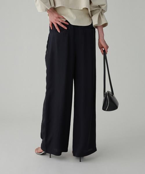 BABYLONE(バビロン)の「ラインドロストパンツ(その他パンツ・レディース・カーキ/ブラック/ブラック系その他/ベージュ/ネイビー・38inch/36inch)」の16枚目の写真