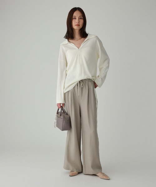 BABYLONE(バビロン)の「ラインドロストパンツ(その他パンツ・レディース・カーキ/ブラック/ブラック系その他/ベージュ/ネイビー・38inch/36inch)」の10枚目の写真