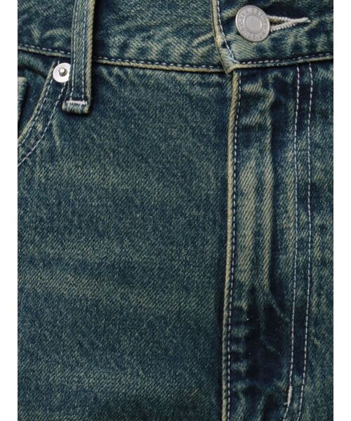 EVRIS（エヴリス）の「BACKスラッシュワイドデニムパンツ（デニムパンツ・レディース・ライトブルー/インディゴブルー/ブラック・MEDIUM/SMALL）」の6枚目の写真