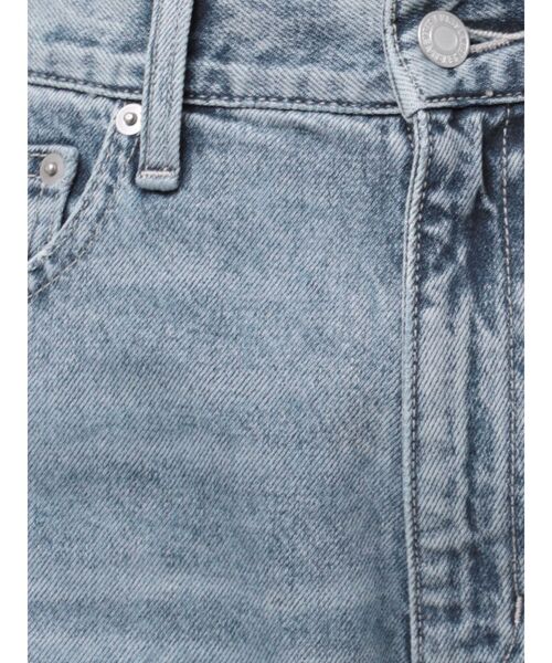 EVRIS（エヴリス）の「BACKスラッシュワイドデニムパンツ（デニムパンツ・レディース・ライトブルー/インディゴブルー/ブラック・MEDIUM/SMALL）」の5枚目の写真