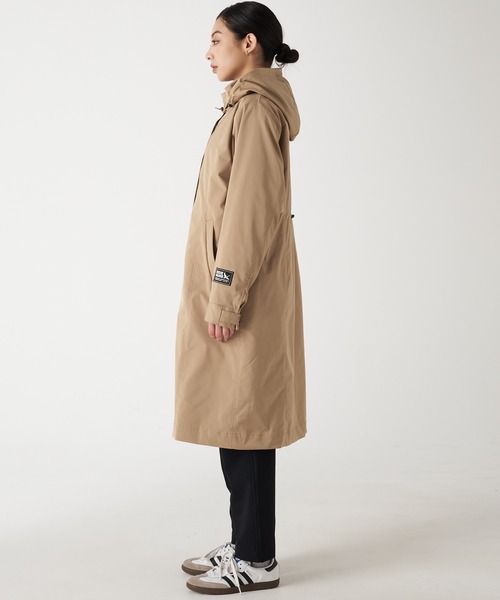 Eddie Bauer(エディーバウアー)の「フード スプリング トレンチ(トレンチコート・レディース・ダークネイビー/ダークベージュ/ベージュ・XL/L/M/S)」の9枚目の写真