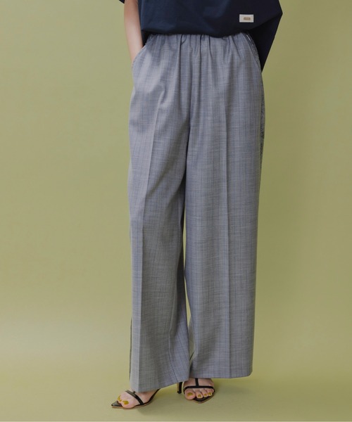 サイドライン ストライプ スラックスパンツ Eimee Law│Eimee