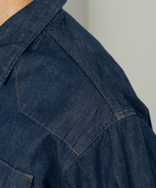 Wrangler（ラングラー）の「Wrangler/ラングラー【US ORIGINAL】27MW ウエスタンデニムシャツ（シャツ/ブラウス・メンズ・インディゴブルー・SMALL/MEDIUM/X-LARGE/LARGE）」の8枚目の写真