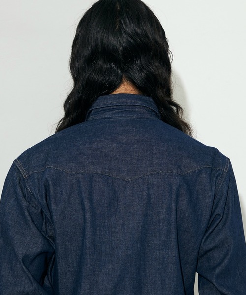 Wrangler（ラングラー）の「Wrangler/ラングラー【US ORIGINAL】27MW ウエスタンデニムシャツ（シャツ/ブラウス・メンズ・インディゴブルー・SMALL/MEDIUM/X-LARGE/LARGE）」の10枚目の写真