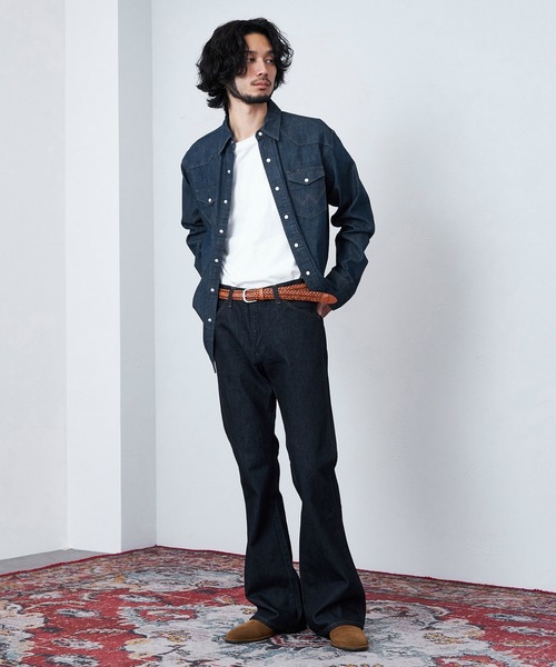 Wrangler（ラングラー）の「Wrangler/ラングラー【US ORIGINAL】27MW ウエスタンデニムシャツ（シャツ/ブラウス・メンズ・インディゴブルー・SMALL/MEDIUM/X-LARGE/LARGE）」の17枚目の写真