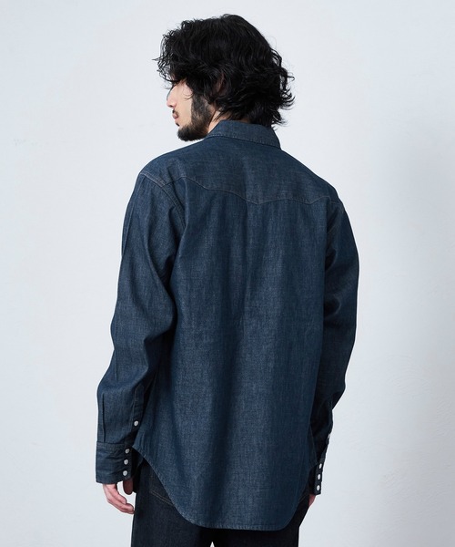 Wrangler（ラングラー）の「Wrangler/ラングラー【US ORIGINAL】27MW ウエスタンデニムシャツ（シャツ/ブラウス・メンズ・インディゴブルー・SMALL/MEDIUM/X-LARGE/LARGE）」の20枚目の写真