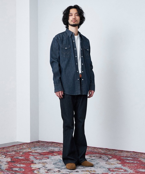 Wrangler（ラングラー）の「Wrangler/ラングラー【US ORIGINAL】27MW ウエスタンデニムシャツ（シャツ/ブラウス・メンズ・インディゴブルー・SMALL/MEDIUM/X-LARGE/LARGE）」の18枚目の写真