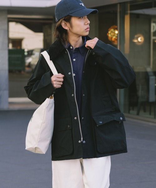 セール】Barbour/バブア― PEACHED BEDALE CASUAL ピーチスキン