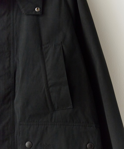 Barbour（バブアー）の「Barbour/バブア― PEACHED BEDALE CASUAL ピーチスキン ブルゾン（ブルゾン・メンズ・ブラック/グリーン/ライトベージュ・36/38/40）」の8枚目の写真
