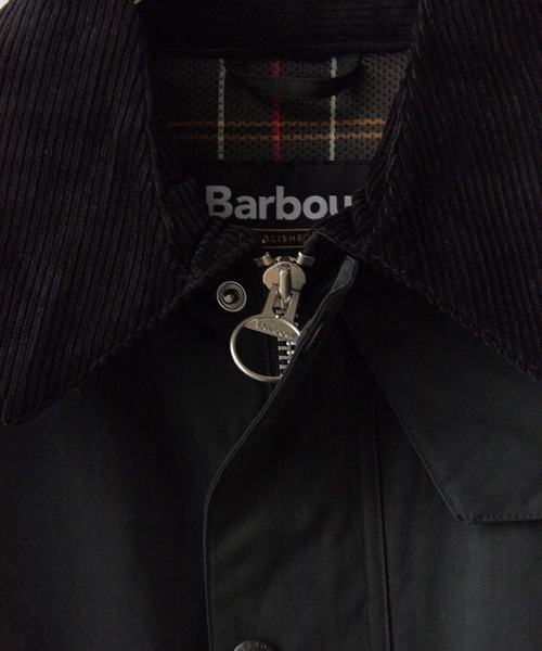 Barbour（バブアー）の「Barbour/バブア― PEACHED BEDALE CASUAL ピーチスキン ブルゾン（ブルゾン・メンズ・ブラック/グリーン/ライトベージュ・36/38/40）」の6枚目の写真