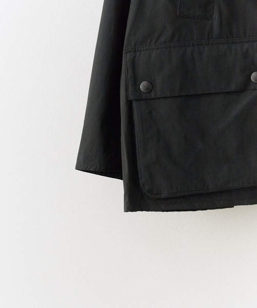 Barbour（バブアー）の「Barbour/バブア― PEACHED BEDALE CASUAL ピーチスキン ブルゾン（ブルゾン・メンズ・ブラック/グリーン/ライトベージュ・36/38/40）」の15枚目の写真