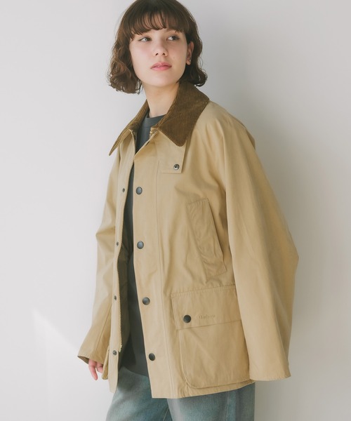 Barbour♡ブルゾン Barbour ブルゾン アウター (バブアー) OVERSIZED WAX BURGHLEY