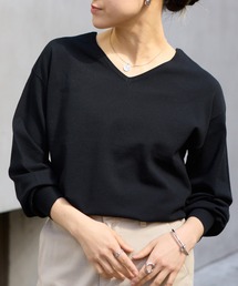 COLONY 2139 | ビスコースPBTプレーティング長袖プルオーバー(Tシャツ/カットソー)