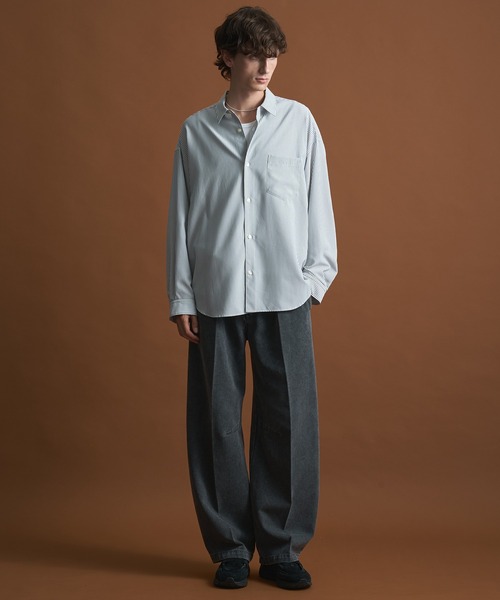 PUBLIC TOKYO(パブリックトウキョウ)の「PUBLIC DENIM エバークリースカーブデニム(デニムパンツ・メンズ・ダークグレー/ダークインディゴブルー/ホワイト・1/2/3)」の16枚目の写真