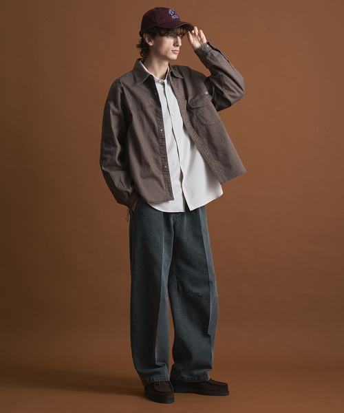 PUBLIC TOKYO(パブリックトウキョウ)の「PUBLIC DENIM エバークリースカーブデニム(デニムパンツ・メンズ・ダークグレー/ダークインディゴブルー/ホワイト・1/2/3)」の13枚目の写真