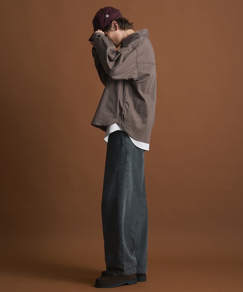 PUBLIC TOKYO(パブリックトウキョウ)の「PUBLIC DENIM エバークリースカーブデニム(デニムパンツ・メンズ・ダークグレー/ダークインディゴブルー/ホワイト・1/2/3)」の14枚目の写真