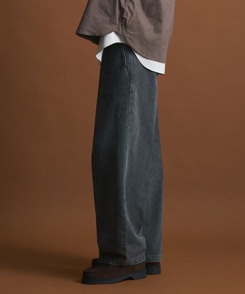 PUBLIC TOKYO(パブリックトウキョウ)の「PUBLIC DENIM エバークリースカーブデニム(デニムパンツ・メンズ・ダークグレー/ダークインディゴブルー/ホワイト・1/2/3)」の12枚目の写真