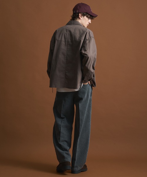 PUBLIC TOKYO(パブリックトウキョウ)の「PUBLIC DENIM エバークリースカーブデニム(デニムパンツ・メンズ・ダークグレー/ダークインディゴブルー/ホワイト・1/2/3)」の15枚目の写真