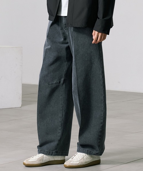 PUBLIC TOKYO(パブリックトウキョウ)の「PUBLIC DENIM エバークリースカーブデニム(デニムパンツ・メンズ・ダークグレー/ダークインディゴブルー/ホワイト・1/2/3)」の11枚目の写真