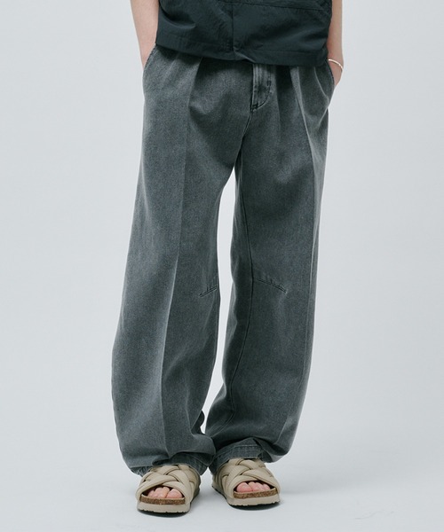 PUBLIC DENIM エバークリースバレルデニムパンツ（デニムパンツ