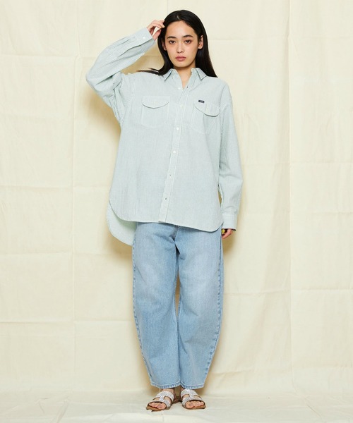 New Jeans♡ヘリンセット セール】Lee/リー カーブデニムパンツ/バルーンデニムパンツ