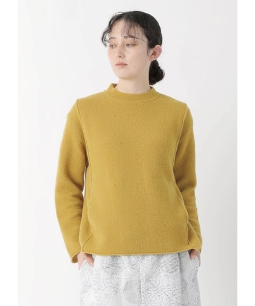 Plantation(プランテーション)の「ダブルエアーニット / セーター / (O)(ニット/セーター・レディース・ブラック/イエロー/ブルー・M size)」の3枚目の写真
