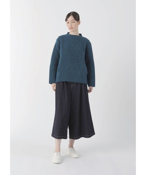Plantation(プランテーション)の「ダブルエアーニット / セーター / (O)(ニット/セーター・レディース・ブラック/イエロー/ブルー・M size)」の11枚目の写真