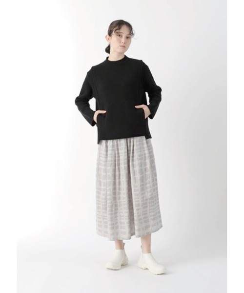 Plantation(プランテーション)の「ダブルエアーニット / セーター / (O)(ニット/セーター・レディース・ブラック/イエロー/ブルー・M size)」の12枚目の写真
