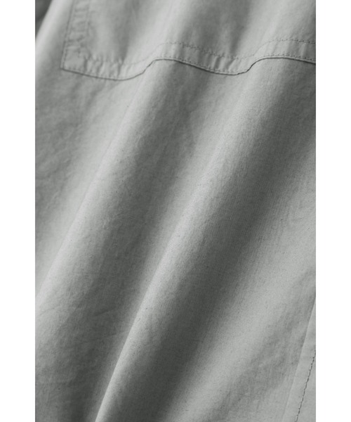 トップス MHL. COTTON RAMIE POPLIN MID GREY COTTON RAMIE POPLIN | MHL.（エムエイチエル） ｜【公式】通販